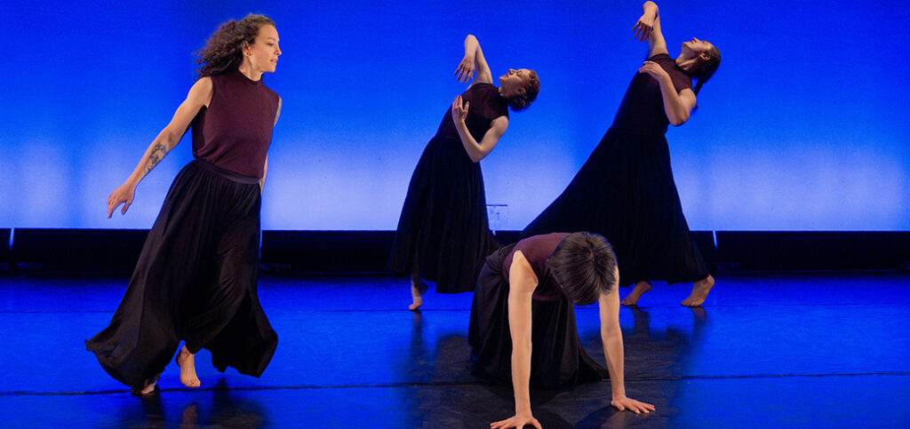 Four dancers performing Schubert Impromptu